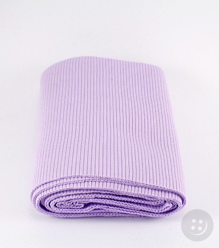 Polyesterový náplet - svetlo fialová - rozmer 16 cm x 80 cm