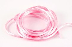 Satinschnur - pink - Durchmesser 0,2 cm