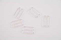 Plastic shortener - transparent - pulling hole width 1,6 cm