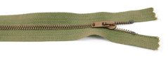 Nedeliteľný kovový starokovový zips č.3 viac farieb - dĺžka (10 - 20 cm)