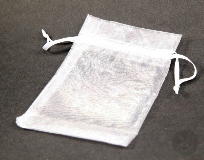 Dárkové pytlíky z organzy - více barev - rozměr 8,5 cm x 11,5 cm - Barvy dárkových pytlíků z organzy: Růžová