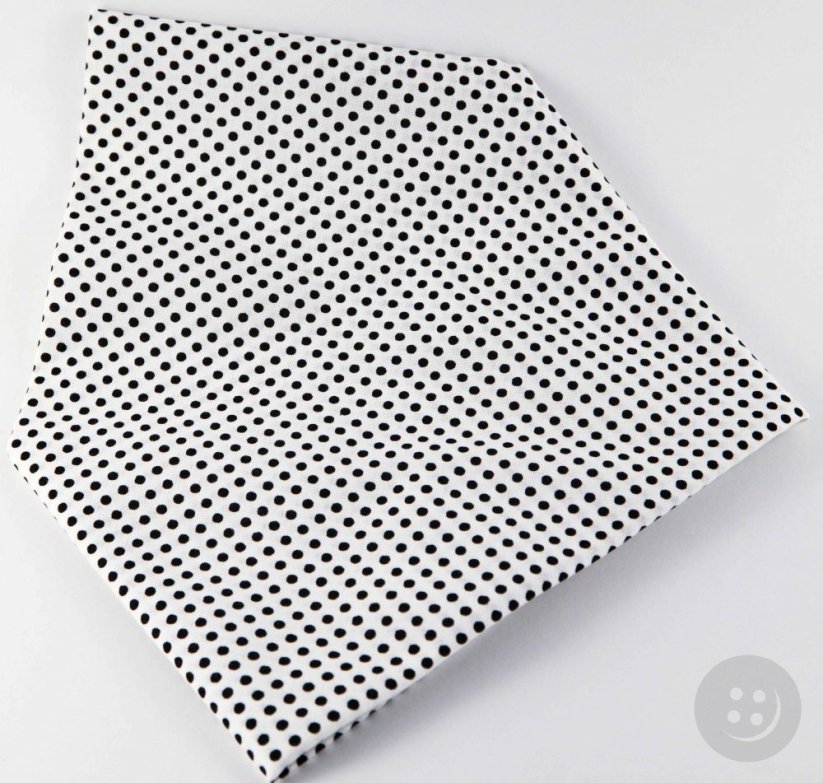 Bavlněné šátky s malými puntíky - více barev - rozměr 65 cm x 65 cm