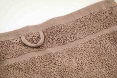 Kinder-Handtuch orange - Beige - Größe 30 cm x 50 cm