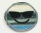 Smiley mit Brille