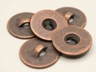 Copper buttons