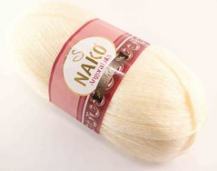 Angora luks yarn - butter yellow - 256