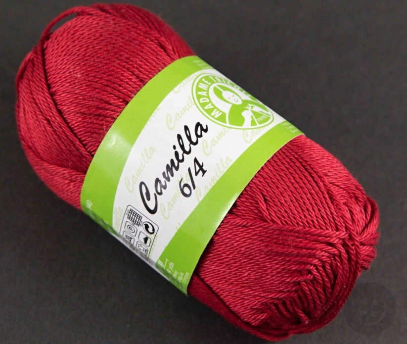 Yarn Camilla - red - color number 4943