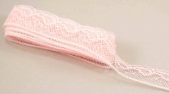 Polyester Lace - pink - width 1,6 cm