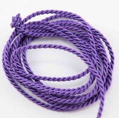Točené šňůry - více barev - průměr 0,25 cm