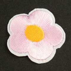 Nažehlovací záplata - Kvítek - rozměr 3 cm x 3 cm