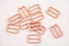 Plastik Schieber - beige - Durchmesser 1,5 cm