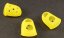 Fingerhut aus Silikon - gelb - Größe 3 cm x 2,5 cm