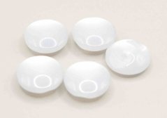 Bead-shaped button - pearl - diameter 1.2 cm