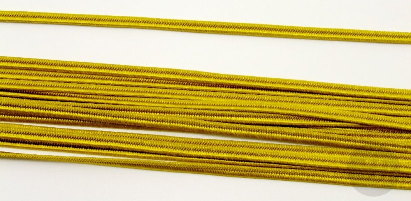Soutache Braid - gold - width: 0,3 cm