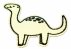 Brontosaurus hellgrün