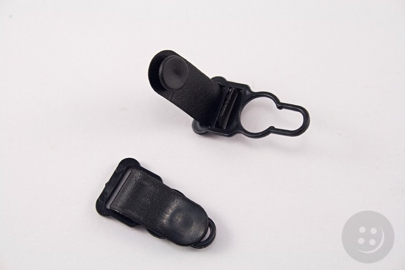 Kunststoffsamt – schwarz – Loch 1,1 cm