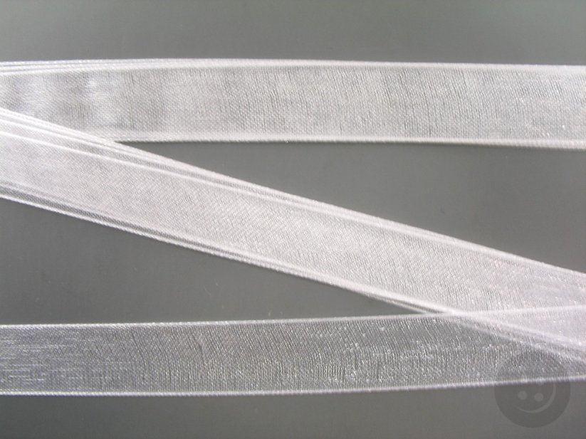 Chiffon organza ribbon - width 1,2 cm - MORE COLORS