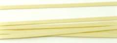 Textil Schlauchband - beige - Breite 0,4 cm