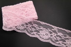 Nylon lace - baby pink - width 4,5 cm