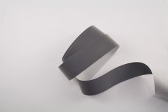Sew-on reflective tape - silver - width 2,5 cm