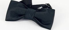 Children's bow tie - folded, black