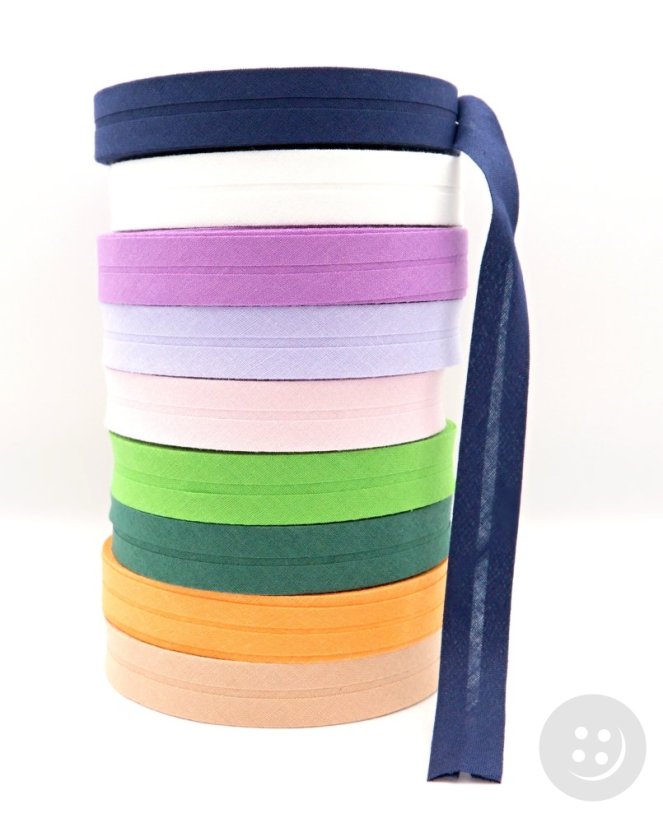 Bavlněný šikmý proužek - šíře 2 cm