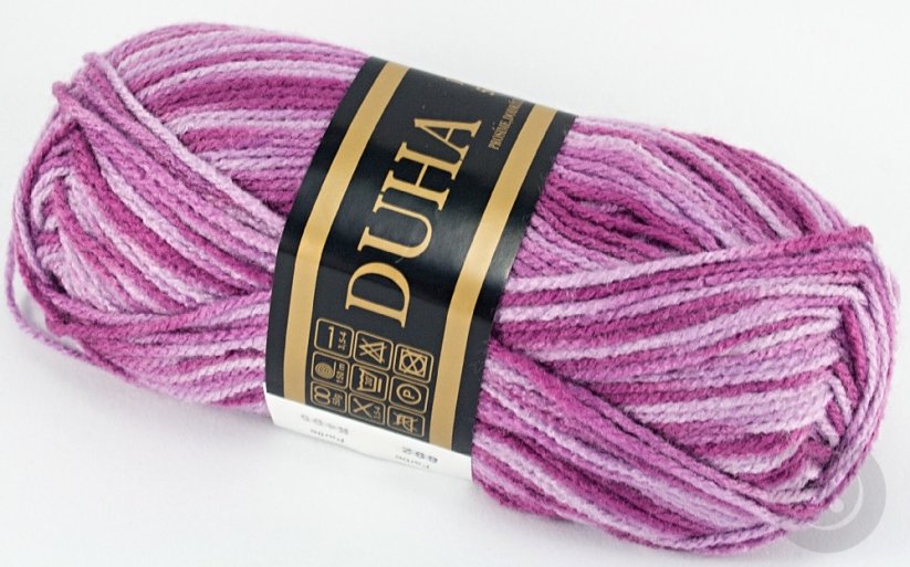 Yarn Duha - purple pink 892