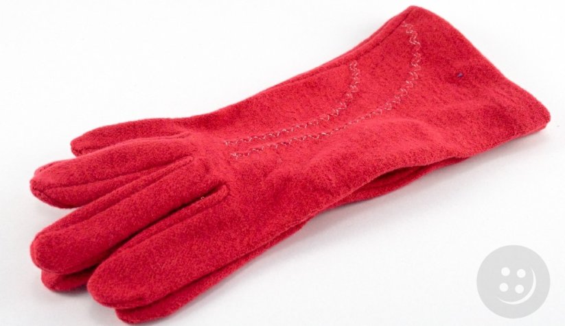 Gloves - pink - length 19 cm