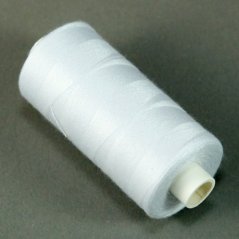 Niť Belfil - 100% polyester - biela - 1000m