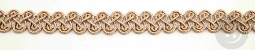 Decorative braid - ecru - width 1,3 cm