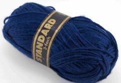 Garn Standard -  dunkel blau 640