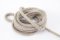Baumwoll-Schnur für Klamotten -  ecru - Durchmesser 0,5 cm