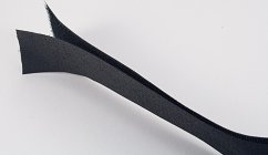 Našívacie suchý zips - čierna - šírka 4 cm