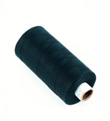 Nit Unipoly - 100% polyester - černá - 1000m