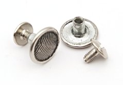 Zdobený skrutkovací nit – striebro – 6,2 mm Zdobený skrutkovací nit – striebro – 6,2 mm