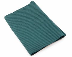 Polyester Bündchen - dunkelgrün