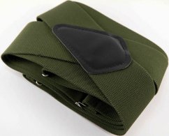 Herren Hosenträger - khaki - Breite 5 cm