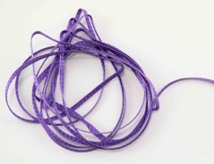 Lacetka - fialová - šířka 0,3 cm