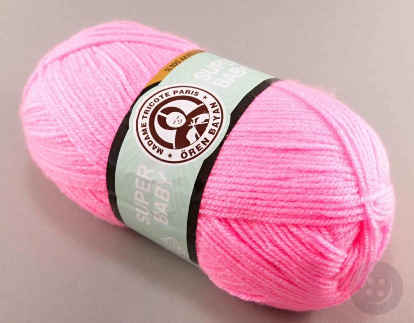 Yarn Super baby -  dark baby pink 040