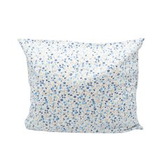 Kräuterkissen Kräuter-Neustart - blaue Blümchen mit Stielen - Größe 35 x 28 cm