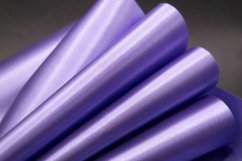 Luxusná saténová stuha - svetlo fialová - šírka 15 cm