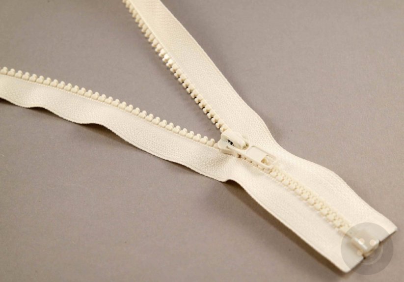 Dělitelný kostěný zip - délka (30 - 95 cm) - různé barvy