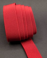Colored rubber band - burgundy - width 2 cm