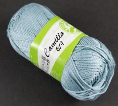 Yarn Camilla - gray-blue - color number 4932