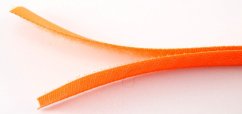 Našívacie suchý zips - oranžová - šírka 2 cm