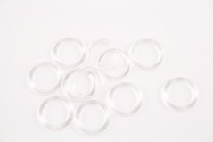 Ring - transparent - Innendurchmesser 1,4 cm