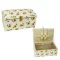 Textilkassette für Nähzubehör - Sonnenblume auf weißem Hintergrund - Maße 27,5 cm x 18,5 cm x 14,5 cm