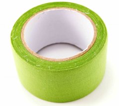 Kobercová lepiaca páska - svetlozelená - šírka 4,8 cm