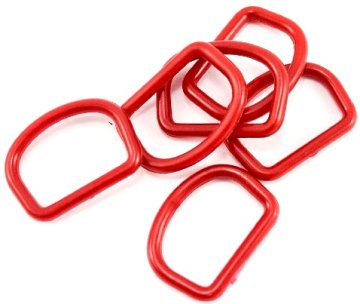 Plastik D-Ringe / Taschenringe