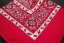 Cotton scarves with floral pattern - more colors - dimensions 70 cm x 70 cm